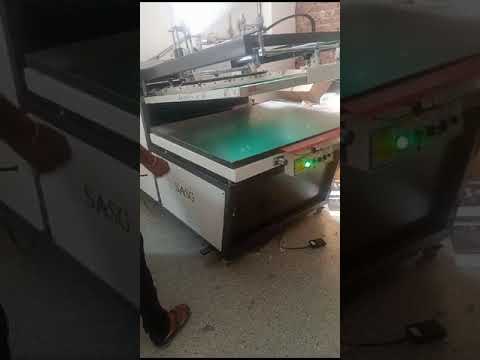 Clamshell Screen Printing Machine