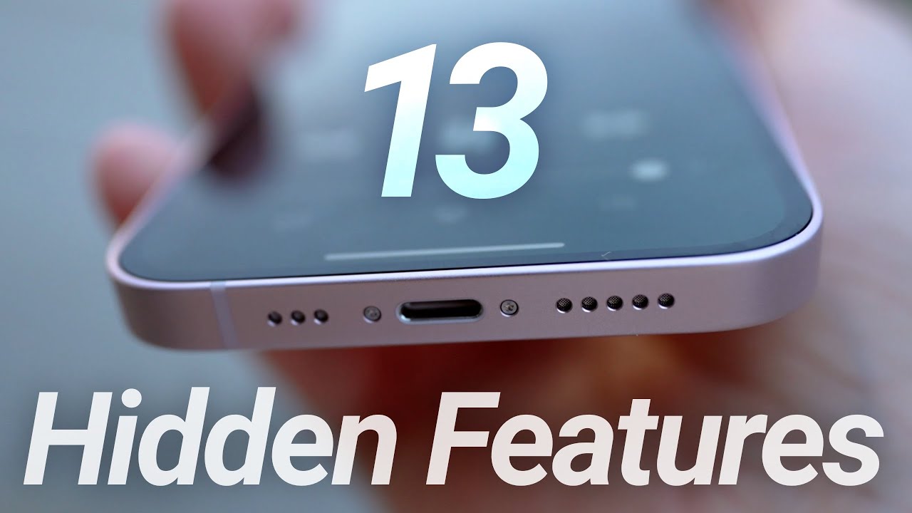 iPhone 13 & 13 Pro HIDDEN Features! New Apple Secrets