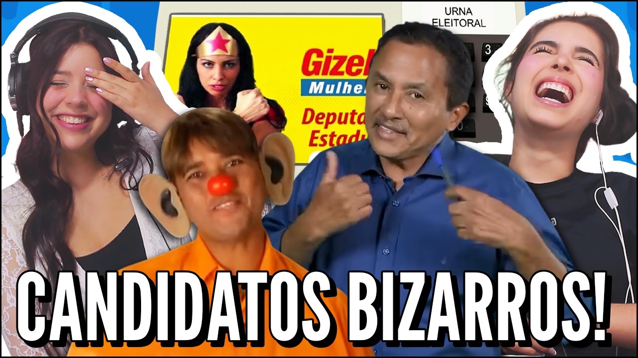 QUE VERGONHA! OS mais BIZARROS e ENGRAÇADOS CANDIDATOS do Brasil PARTE 4! 2026