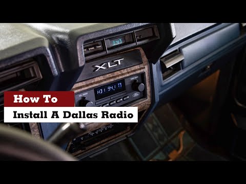 How To Install a RetroSound® Dallas Radio