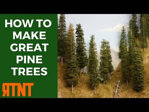 How to Make Model Pine Trees that Look Great and Realistic--RTNT009