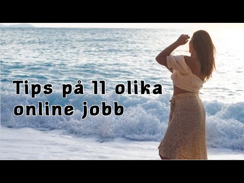 HUR kan man TJÄNA PENGAR ONLINE?