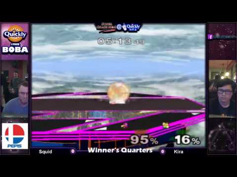 SSBM @ Quickly 13 - Squid Vs. Kira