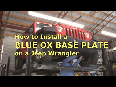 RV 101® - How To Install a Blue Ox Base Plate on a Jeep Wrangler