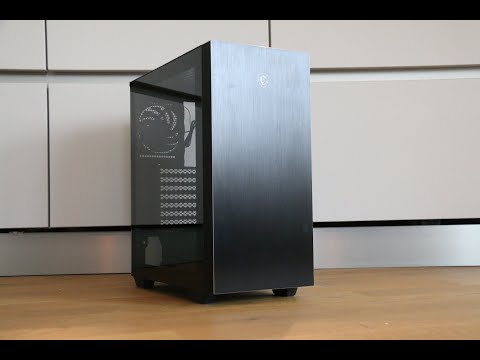 MSI MPG SEKIRA 100P Vidutinis bokštas 2xUSB 3.0 1xType C 4x120mm Juodas Ventiliatoriaus grūdinto stiklo langas