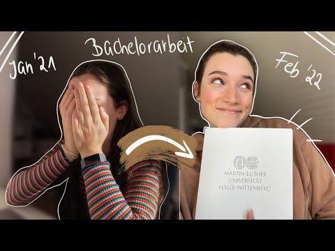 Bachelorarbeit schreiben // Der ganze Prozess