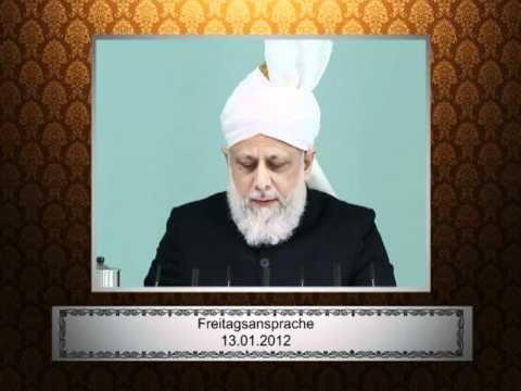 Aussagen: Freitagsansprache vom 13. Januar 2012 - Urdu