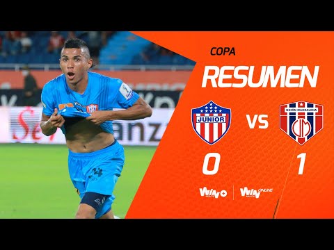 Junior vs. Unión Magdalena (Goles y highlights) | Copa BetPlay Dimayor 2022-2 | Semifinales - Ida