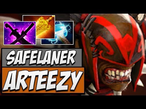 EG.Arteezy Bloodseeker - 7676 MMR | Dota Gameplay 7.14