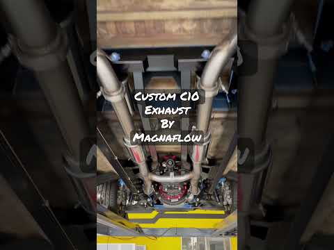 Magnaflow custom exhaust on my 1968 C10 #c10 #1968c10