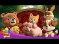 Hello Baby Animals New Educational Children Song AI Animation For Kids