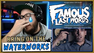 CHAT MADE ME CRY!! | Famous Last Words - One In The Chamber &amp; The End Of The Beginning REACTION!