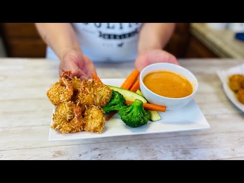 CAMARONES CON COCO Y SALSA  FACICILES // COCINA Y MAS CON ARMIDA