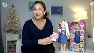 Call Me Chloe 18" Interactive Doll with Phone on QVC