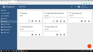 How to create a dashboard on thingsboard