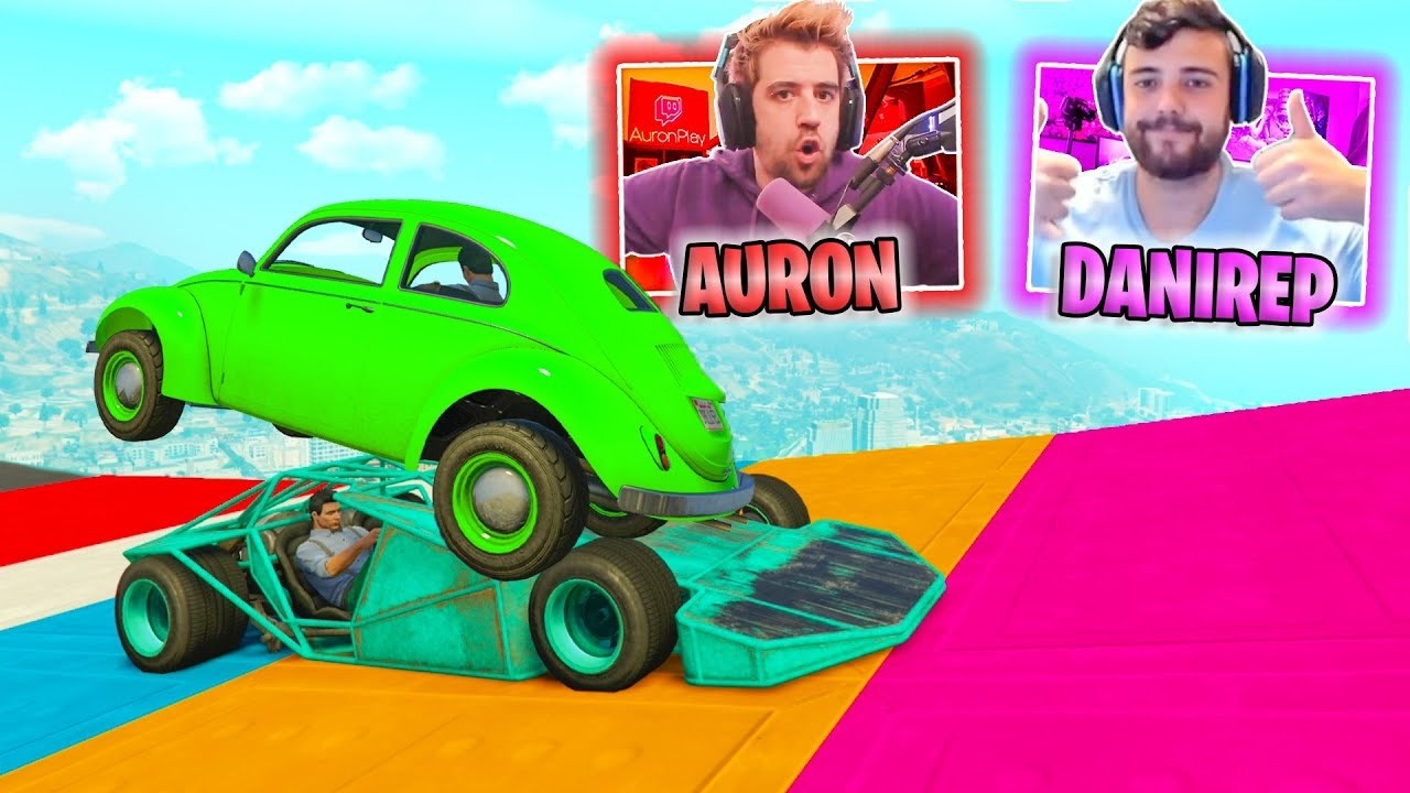 CARA A CARA CON AURONPLAY! ME CAIGOOOO! - GTA 5 ONLINE