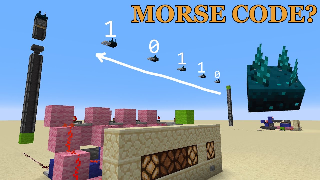 I Made A Wireless Telegraph In Minecraft!