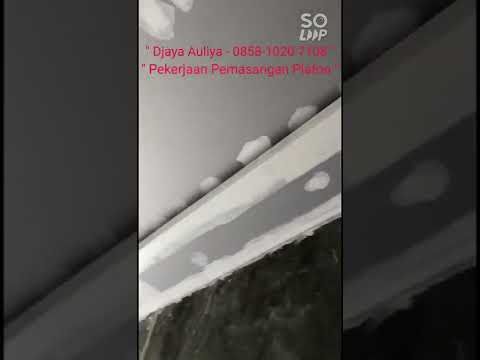 Proses Pemasangan Plafon Modern - Tukang Borongan