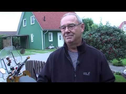 2TaktBrigade Pommern  unser Jürgen  Schwerlast Simson Schwalbe mit Schlafwagen,auf nach Suhl 2022