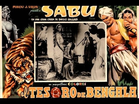 Il tesoro del Bengala - 1953 di Gianni Vernuccio con Sabù