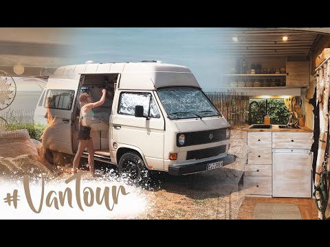 VW T3 Camper - Unser Ausbau *ROOMTOUR* (BeachHouse-Style)