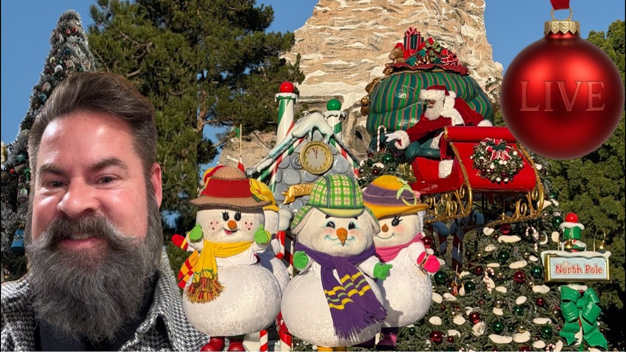 🔴 DISNEYLAND LIVE: Holiday Stroll… and the Road to 2026!