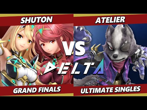 Delta 2 GRAND FINALS - Atelier (Wolf) Vs. Shuton (Pyra Mythra) SSBU Ultimate Tournament