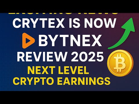 🚀 Cryptex in NOW Bytnex Review 2025 | Next-Level Crypto Earning Platform! 💰🔥