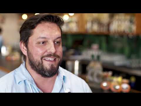 Bartender Craft Cocktails, Ma'am Sir Restaurant, Los Angeles Infanta Lambanog