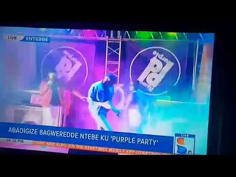 Tyler Himself doing it live on Purple Party | Hannz Promotions