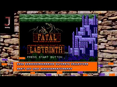 Sega Genesis/Megadrive ultimate collection, Fatal labyrinth dont get lost achievement/trophy