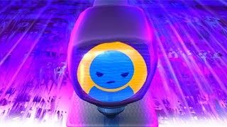 GLITCHEON: assume a self-conscious shape and glitch the entire structure of the place. 5MG