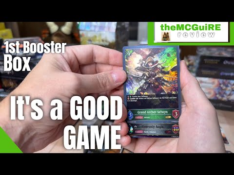 theMCGuiRE review looks at Reign of Bahamut booster box and review