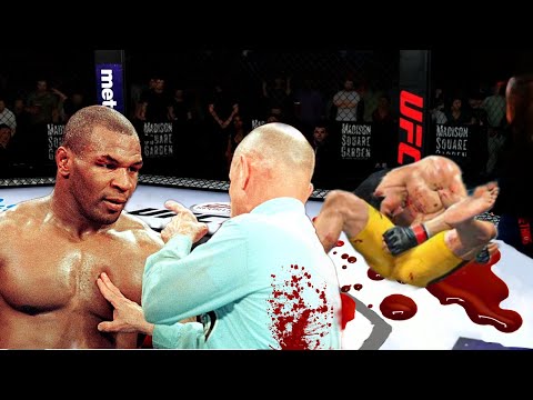 UFC4  Bruce Lee vs Mike Tyson EA Sports UFC 4