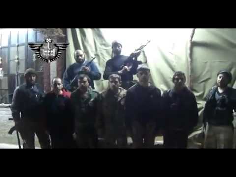 بيان أسر عدد من مقاتلي قوات النظام بعد السيطرة على لواء التأمين الإلكتروني في الغوطة الشرقية من قبل لواء أبو موسى الأشعري