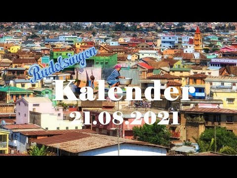 Der Mitsing-Kalender am 21.08.2021  - Tag 233