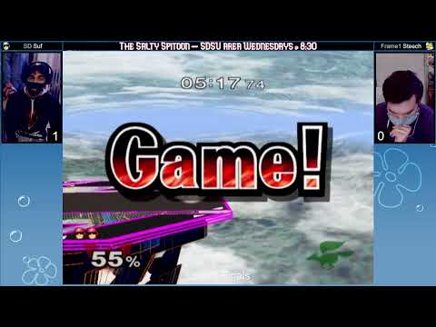 Salty Spitoon Melee #19 Losers Finals - Suf (falcon) vs Steech (fox)