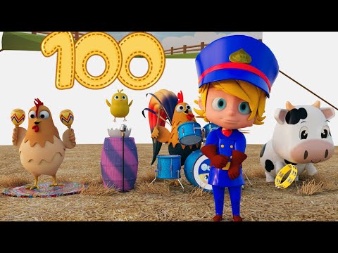 Contando de 10 al 100 - Aprender a contar de 10 en 10 - Ololo Bebe
