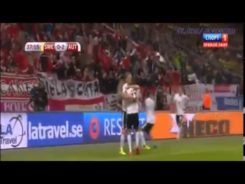 Sweden vs Austria 1-4 All Goals 2015 - İsveç vs Avusturya 1-4 2015