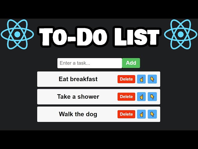 How to Build a To-Do List App with React | Magica