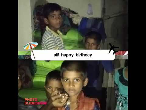Alif happy birthday