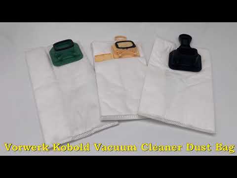 Vacuum Cleaner Filter Bag Compatible with Vorwerk Kobold VK140 VK150
