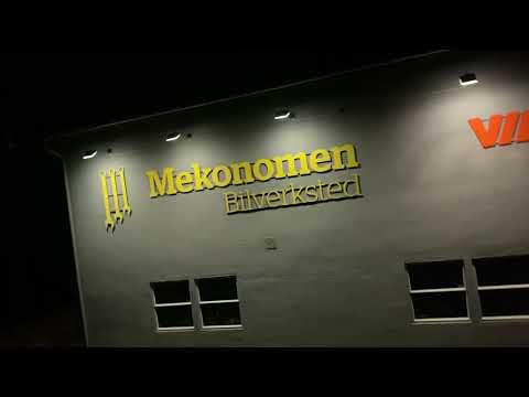 Country side of Norway Brandbu at night time