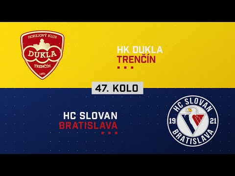 47.kolo Dukla Trenčín - HC Slovan Bratislava HIGHLIGHTS