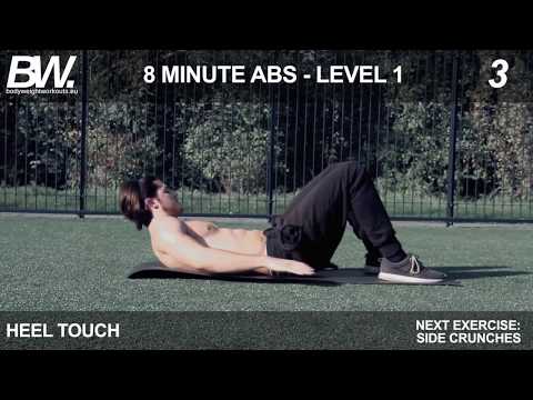8 Minute Abs Workout | Level 1