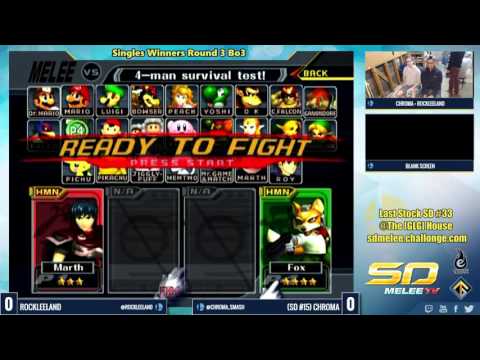 LSSD #33 Singles WR3: RockLeeland vs. Chroma - SSBM