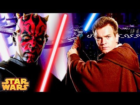The Important Lesson Darth Maul Taught Obi-Wan About Lightsaber Combat