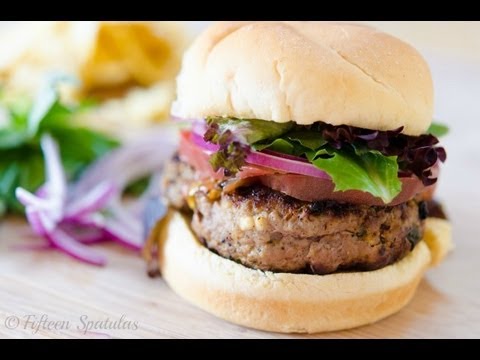 Feta Basil Turkey Burgers Recipe - Quick and Easy Dinner Idea