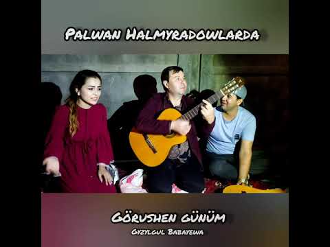 Palwan Halmyradowlaryn toyunda Gyzylgul Babayewa ft Aly Alyýew Görüshen günüm