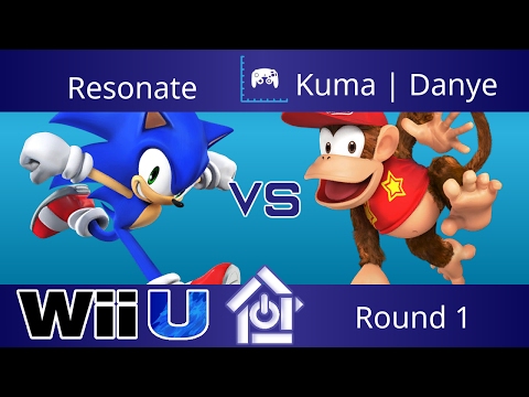 NaCl June 2017 - Resonate (Sonic) vs Kuma | Danye (Diddy Kong) - Smash 4 Round 1